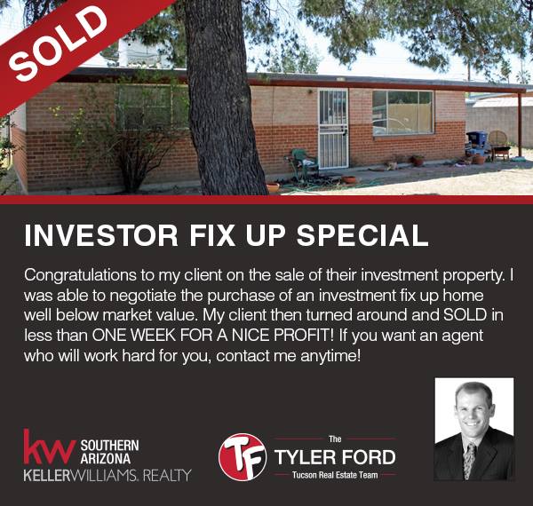 INVESTOR FIX UP SPECIAL SOLD IN 1 DAY!