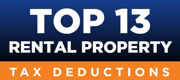 Top 13 Rental Property Tax Deductions