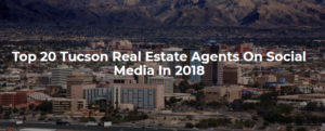 Tyler Ford #4 of the Top 20 Tucson Real Estate Agents on Social Media 2018