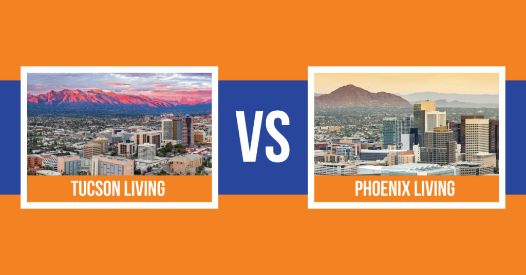 Tucson VS Phoenix Living