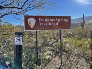 Douglas Springs Trail in Tucson, Arizona