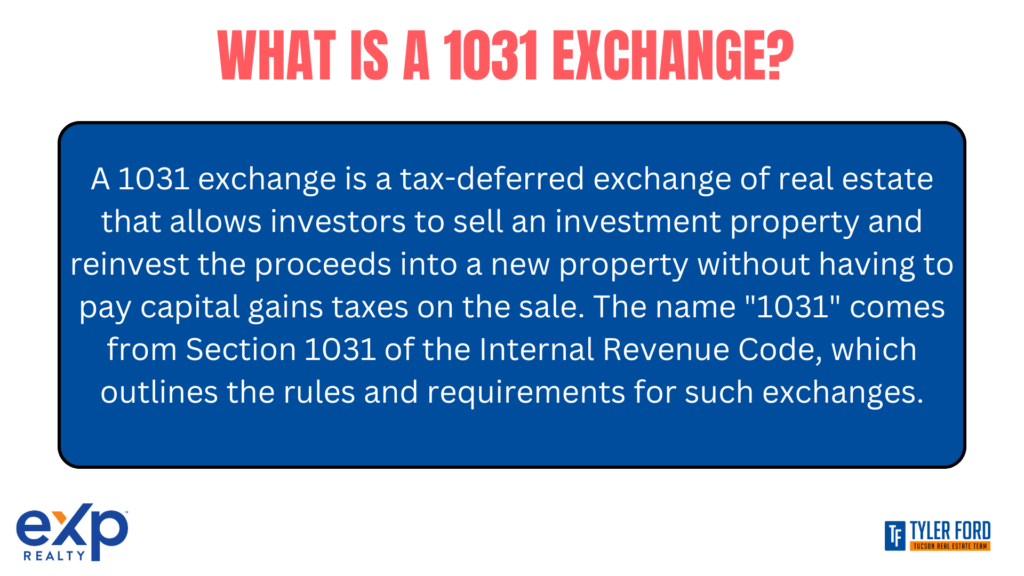 what is a 1031 exchange